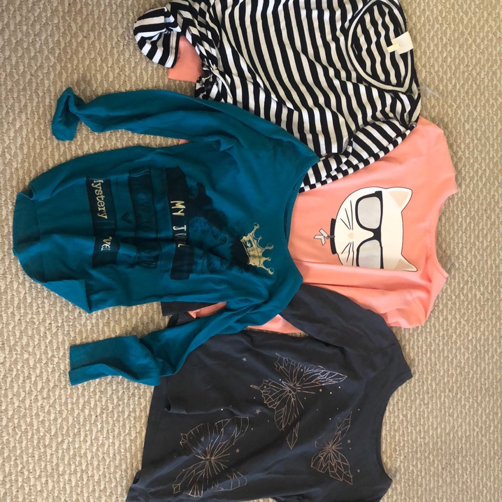 Bundle of long sleeve t-shirts